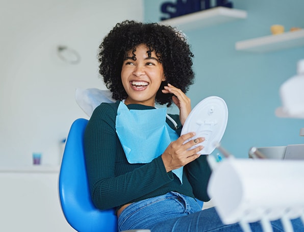 Patient at 7 North Dental waiting to undergo root canal therapy